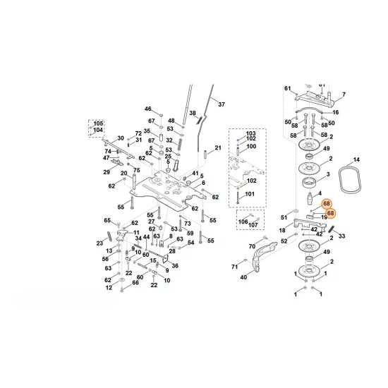 STIHL  Śruba z łbem walcowym M5x16 9020 318 0980
